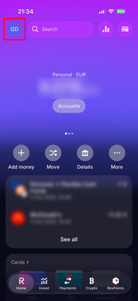 Revolut Consolidated Statement izvoz 1